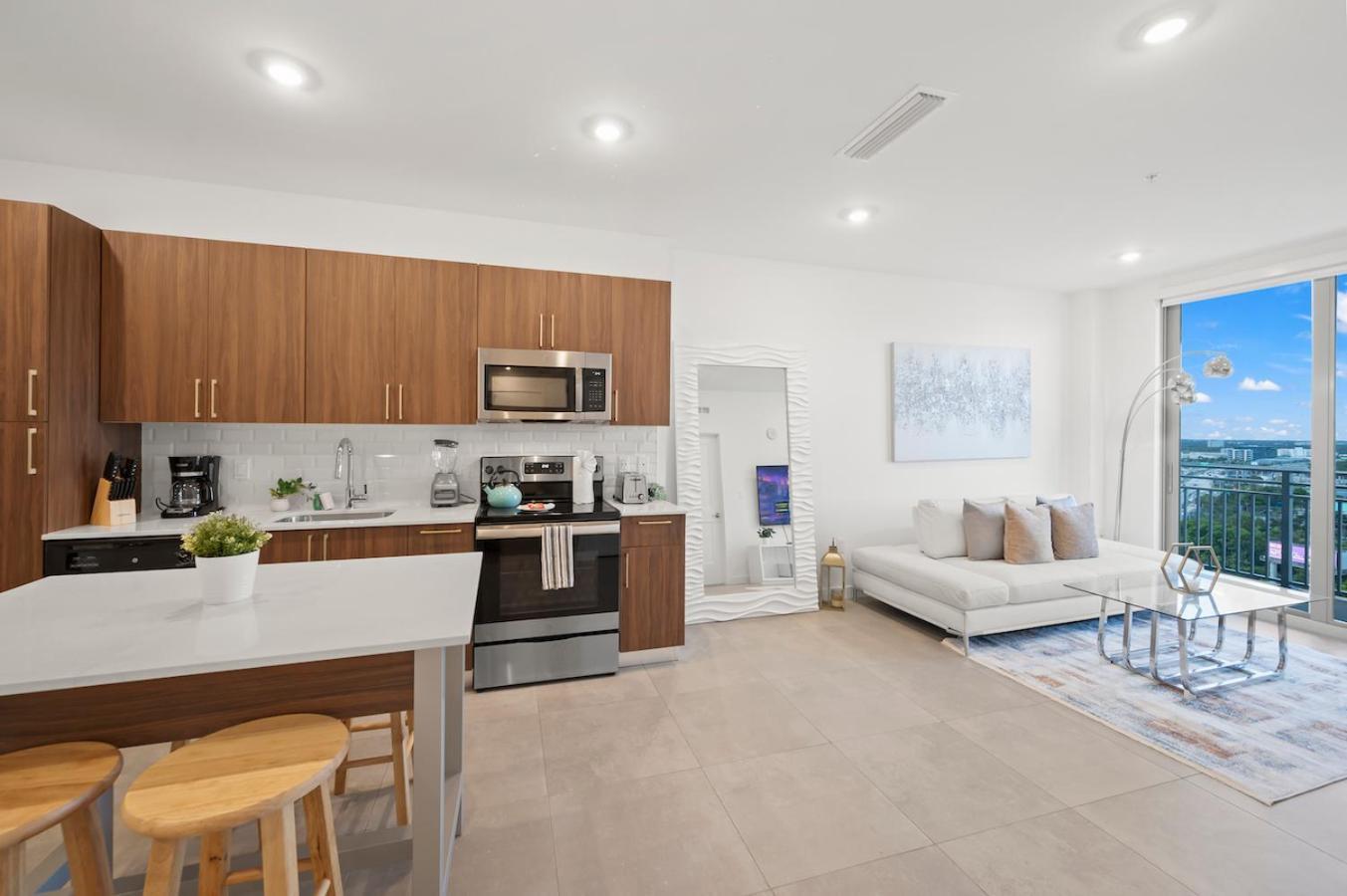 דירות Beautiful Unit In Downtown Miami With Free Parking מראה חיצוני תמונה