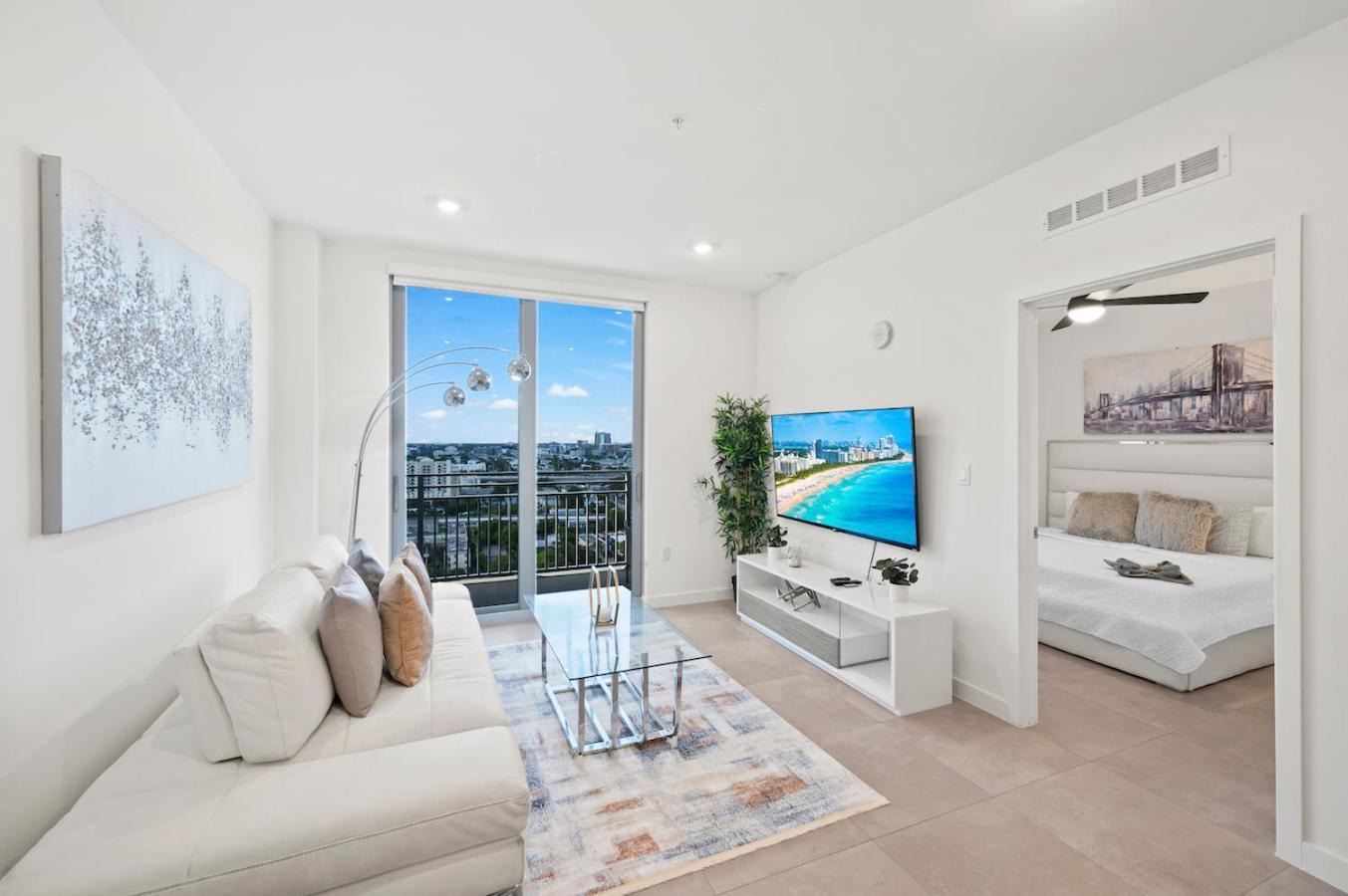 דירות Beautiful Unit In Downtown Miami With Free Parking מראה חיצוני תמונה